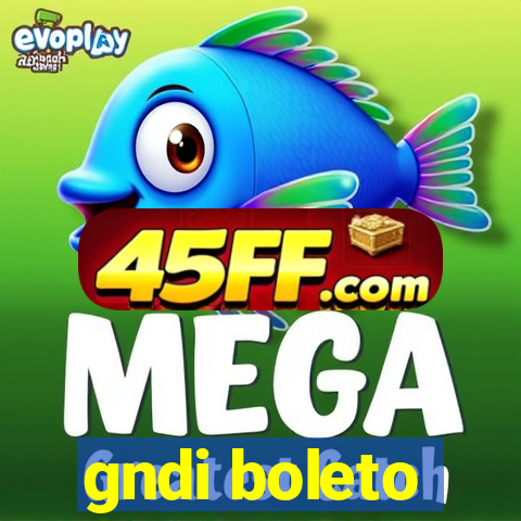 gndi boleto